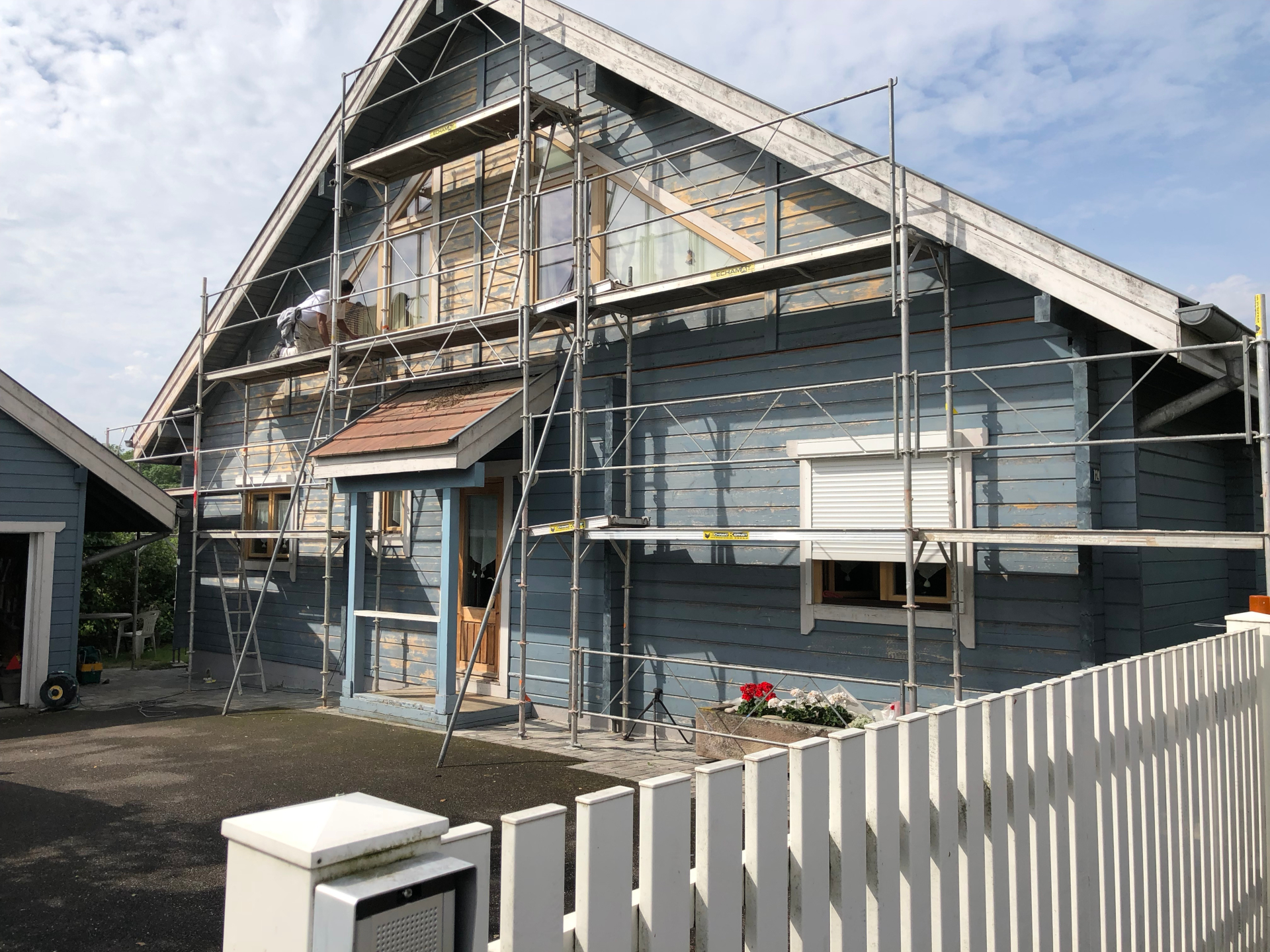 Stéphane Lopes - Peinture façade extérieure mulhouse